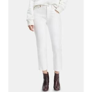 Levis Junior Girls 501 Crop Straight-Leg Jeans Size 24